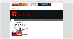 Desktop Screenshot of pagasondaggi.it